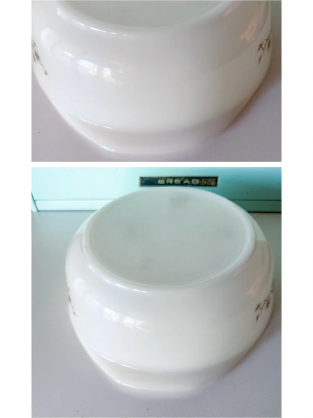 AGEE Pyrex Golden Pine Round Casserole Lid Vintage Australian CR 300 | 3 Pint